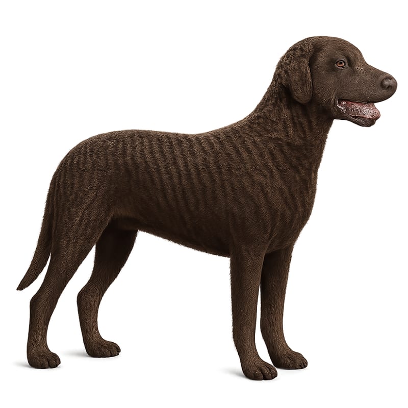 Retriever a Poil Boucle