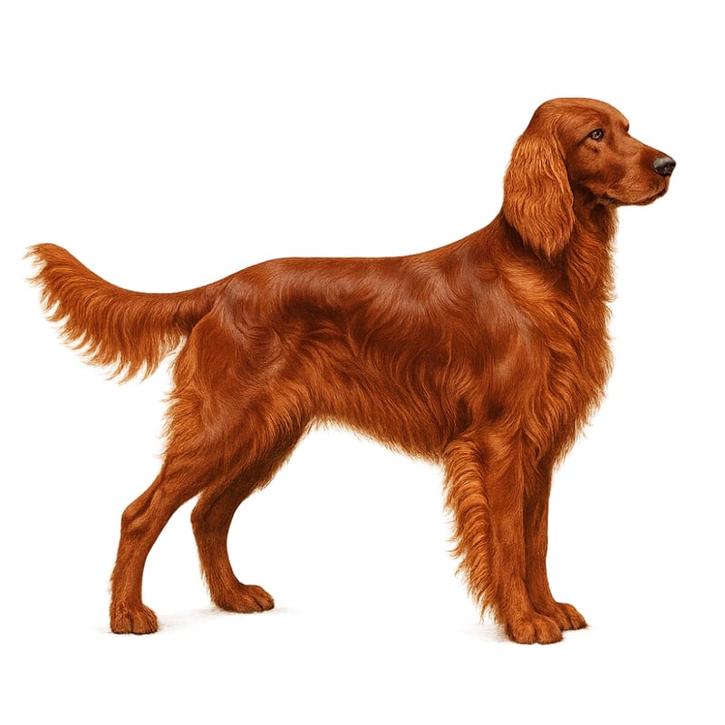 Setter Irlandais Rouge