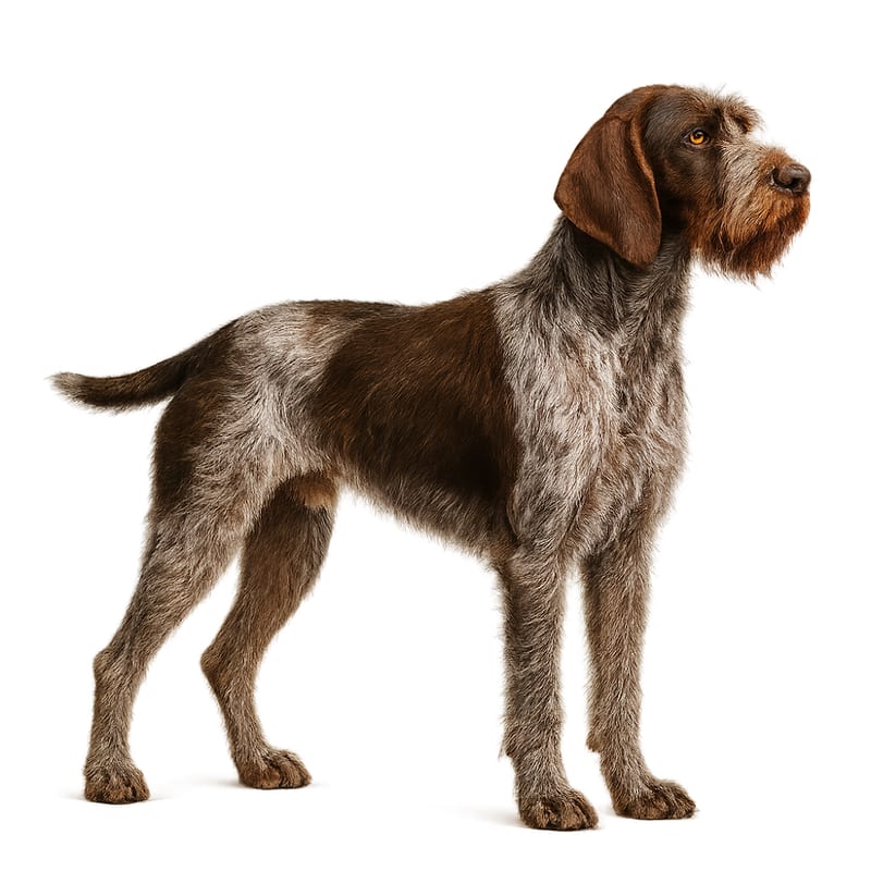 Chien D'arret Allemand a Poil Raide