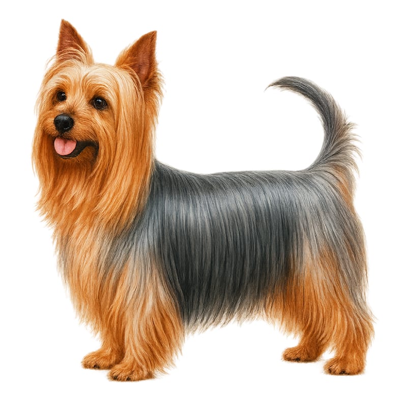 Terrier Australien a Poil Soyeux