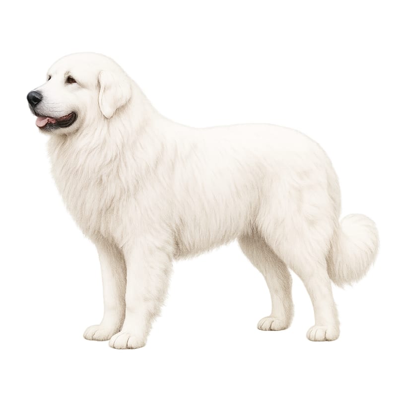 Chien de Berger Polonais Des Tatras