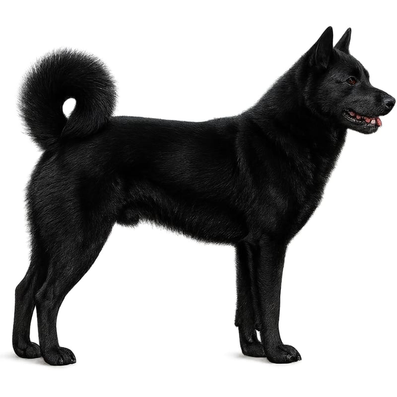 Chien D'elan Norvegien Noir