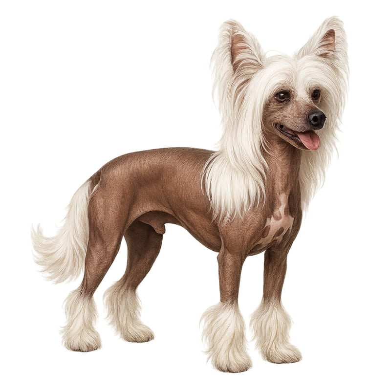 Chien Chinois a Crête